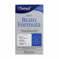 Купить Эфамол Брейн(формула Эфалекс, Efalex) Efamol Brain капсулы 60шт в Курске